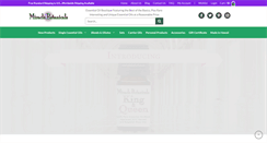 Desktop Screenshot of miraclebotanicals.com